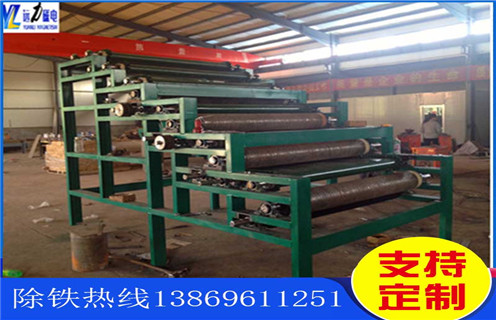 輥磨磁選機(jī)，高壓輥磨磁選機(jī)不忘循環(huán)發(fā)展_單傳動輥壓磁選機(jī)打開新的破碎天地磁場一般為多少_磁塊如何排列