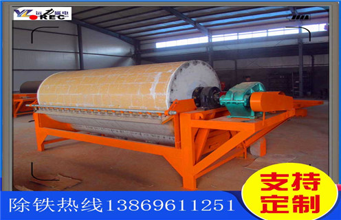 永磁筒式磁選機(jī)，佛山永磁筒式磁選機(jī)_遠(yuǎn)力佛山永磁筒式磁選機(jī)生產(chǎn)廠家的結(jié)構(gòu)磁場(chǎng)分布圖 